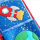  "Просто космос". Кармашки в детский сад. Развивающие книги от Галины Чечиной. Ярмарка Мастеров.  Фото №6