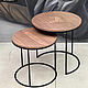 Столики PANAMA. Столы. BULL WULL FURNITURE. Интернет-магазин Ярмарка Мастеров.  Фото №2