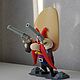 Yosemite Sam из луни тюнз. Интерьерная кукла. Tapio. Ярмарка Мастеров.  Фото №4