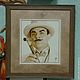 Cross stitch Hercule Poirot. Pictures. FavoriteStitch. Online shopping on My Livemaster.  Фото №2