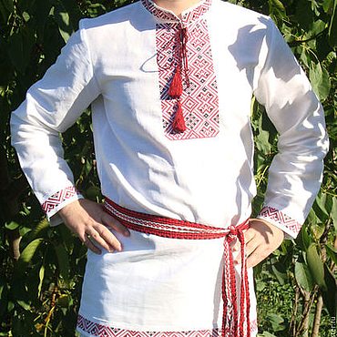 славянская одежда