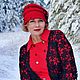 Ажурный черный кружевной  жакет " Героиня романа ". Жакеты. Наталья  Пуховая Мастерская (puhovyiy-master). Интернет-магазин Ярмарка Мастеров.  Фото №2