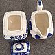 Винтаж: Продано! Сет посуды Villeroy&Boch Rusticana Blue. Тарелки винтажные. Love&Vintage. Ярмарка Мастеров.  Фото №9