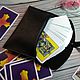 Заказать Чехол для карт таро "Черный". LeatherTarotCase / NeilaCraft. Ярмарка Мастеров. . Чехол для карт Фото №3