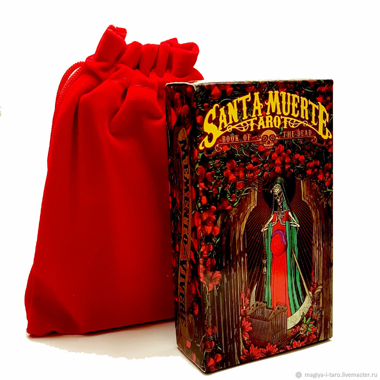 Таро Святой Смерти — Santa Muerte Tarot в интернет-магазине Ярмарка  Мастеров по цене 1100 ₽ – S8DTWRU | Карточные игры, Владивосток - доставка  по России