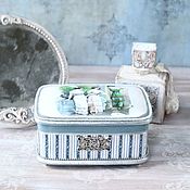 Сувениры и подарки handmade. Livemaster - original item Gifts for March 8: vintage decoupage jewelry box. Handmade.