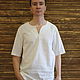 Shirt mens linen, Mens shirts, Omsk,  Фото №1