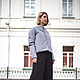 Short-sided jacket. Outerwear Jackets. Alena Vishnyakova. My Livemaster. Фото №5