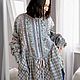 Their cotton tunic with lace and boho style decor To the jeans. Blouses. PolMary. My Livemaster. Фото №13