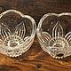 Винтаж: Пара старинных подсвечников Cristal d’Arques, Франция. Кухонная утварь винтажная. Brocante chez Alla. Ярмарка Мастеров.  Фото №5