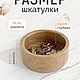 Шкатулка из дуба Круглая. Шкатулки. АртИзюминка. Ярмарка Мастеров.  Фото №4