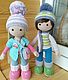 Вязаная игрушка Кукла. Мягкие игрушки. Ярмарка чудес Лилии Ярм. Ярмарка Мастеров.  Фото №6