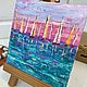 Copy of Sailboat Painting Original Art Seascape Small Art 4". Pictures. katbes. My Livemaster. Фото №4