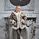 Women's jacket with fur Fox 'veil', Outerwear Jackets, Moscow,  Фото №1