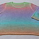 Pullover silk 'rainbow'. Pullover Sweaters. Alenushkina Tatiana. Online shopping on My Livemaster.  Фото №2