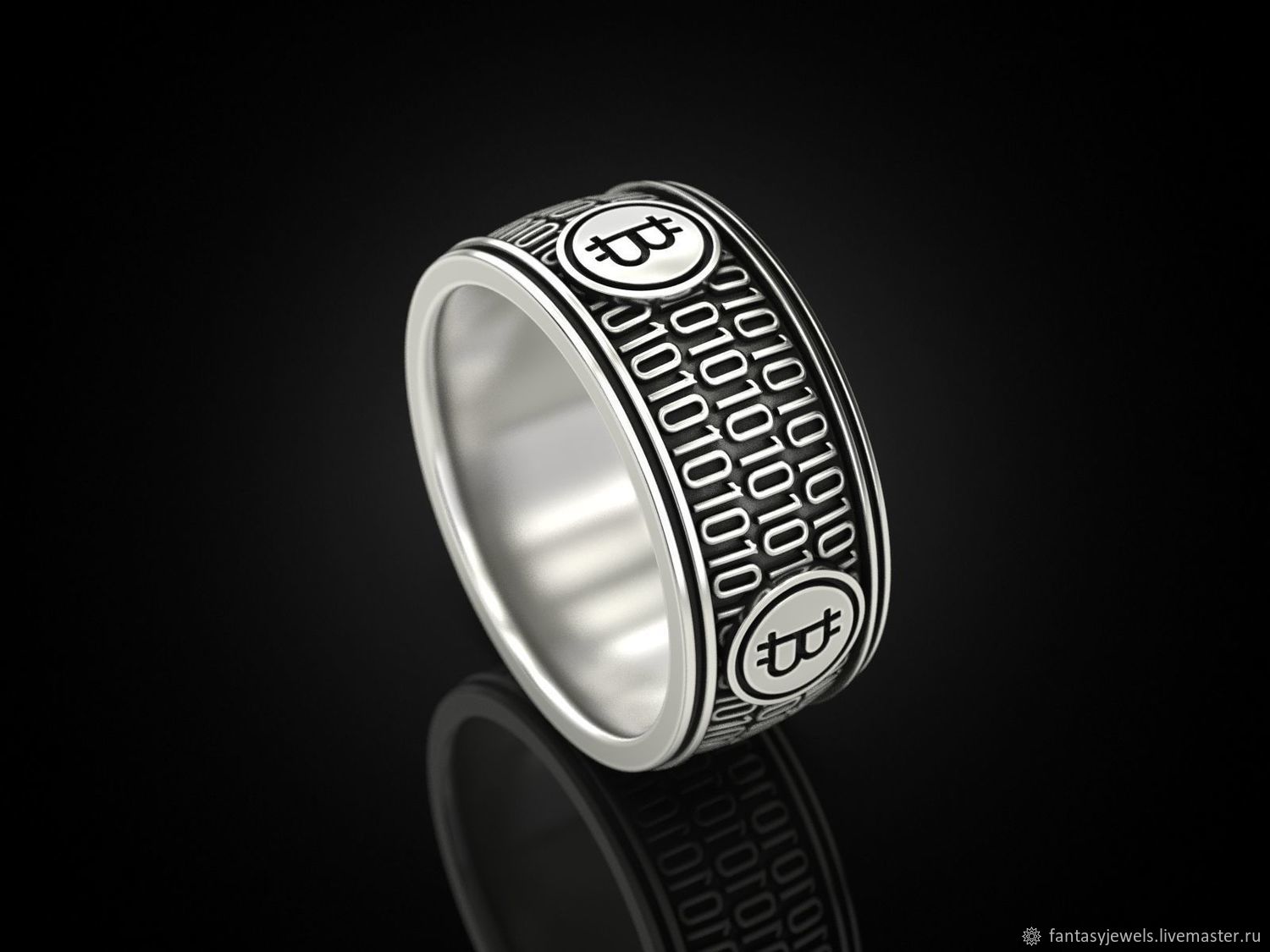 кольцо биткоин