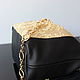 Exclusive theatrical black Evening handbag with embroidery. Classic Bag. Olga'SLuxuryCreation. My Livemaster. Фото №6