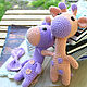 Order Amigurumi Toys Giraffe ' Yana and Kesha'. merlin-hat (Merlin-hat). Livemaster. . Amigurumi dolls and toys Фото №3