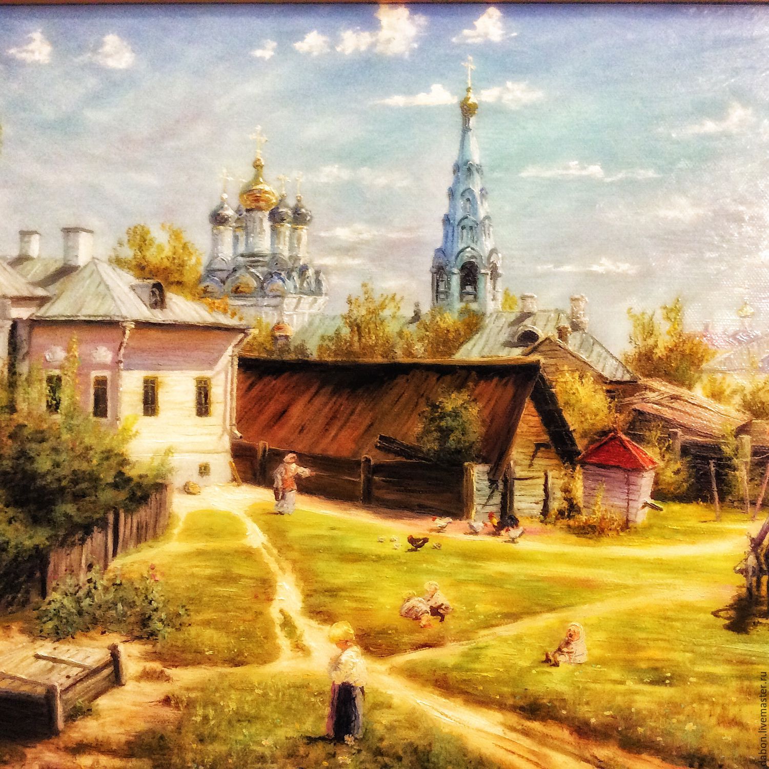Василий Дмитриевич Поленов Московский дворик