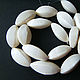 Beads Shell Kakkols Four-sided 27h15mm, Beads1, Bryansk,  Фото №1