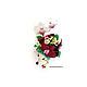 Order Handmade toys. Orchid! Collection ' Flower hedgehogs!'. Cross stitch and beads!. Livemaster. . Stuffed Toys Фото №3