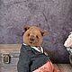 Order Author's teddy bear Mikhail,old bear. Olga Rybkina. Livemaster. . Teddy Bears Фото №3