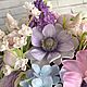 Композиция «Весеннее утро» из холодного фарфора. Композиции. FlowerKseni - Ксения Изотова. Ярмарка Мастеров.  Фото №6