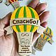 Магниты свадебные для гостей "Воздушный шар". Бонбоньерки. WoodShop. Ярмарка Мастеров.  Фото №4