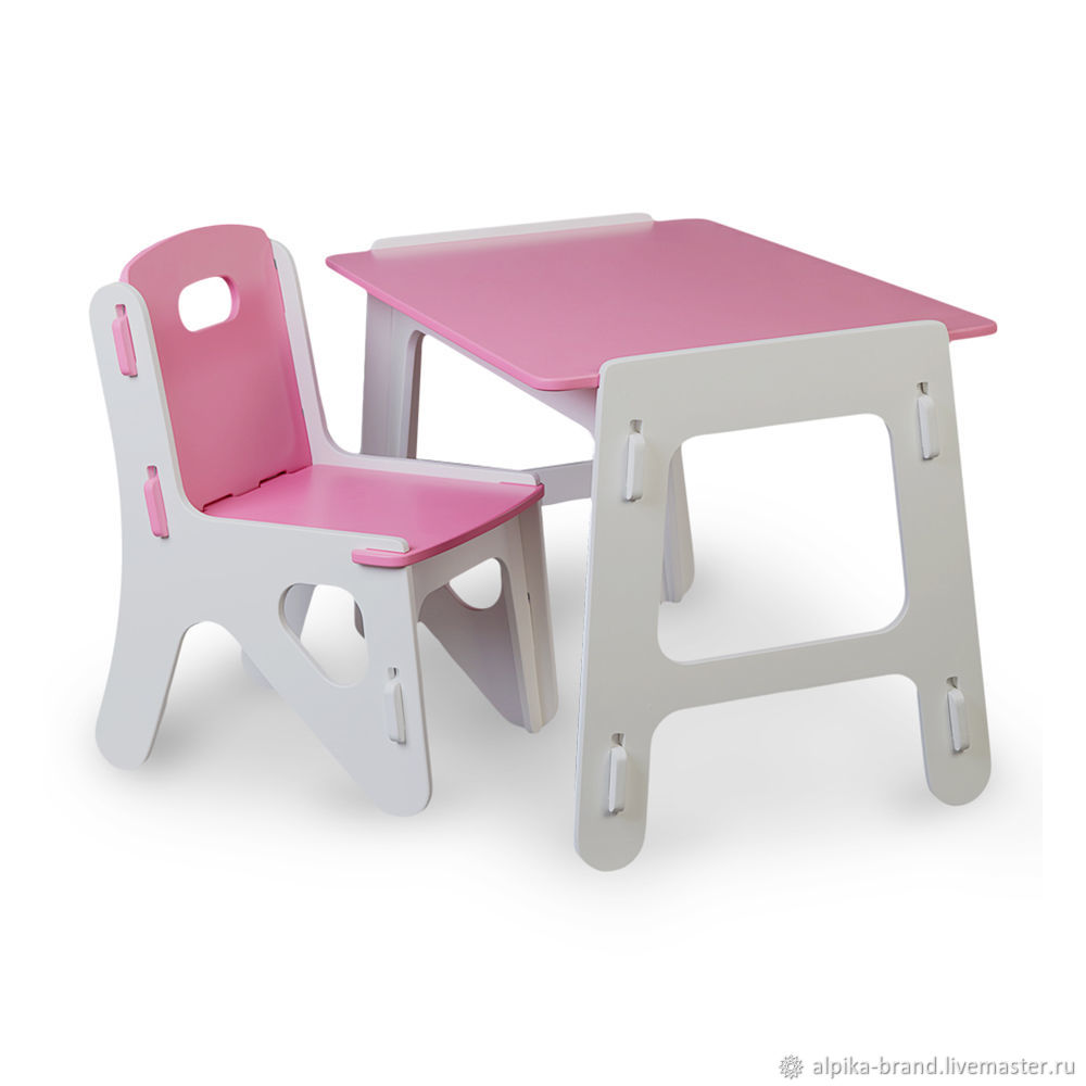 Детский стол и стул икеа