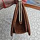 Винтаж: СУМКА ВИНТАЖ ЯЩЕРИЦА. Сумки винтажные. Елена Вагнер (Antiq-Vintage). Ярмарка Мастеров.  Фото №8