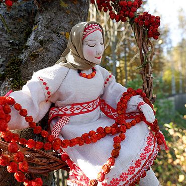 Куклы и игрушки ручной работы. Ярмарка Мастеров - ручная работа Рябинка. Handmade.
