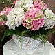Композиция из гортензий с эвкалиптом "Мадам Флёр". Композиции. Flowers16kzn-. Ярмарка Мастеров.  Фото №4