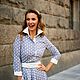 Order Dress shirt in retro style 'Audrey'. Alexandra Maiskaya. Livemaster. . Dresses Фото №3
