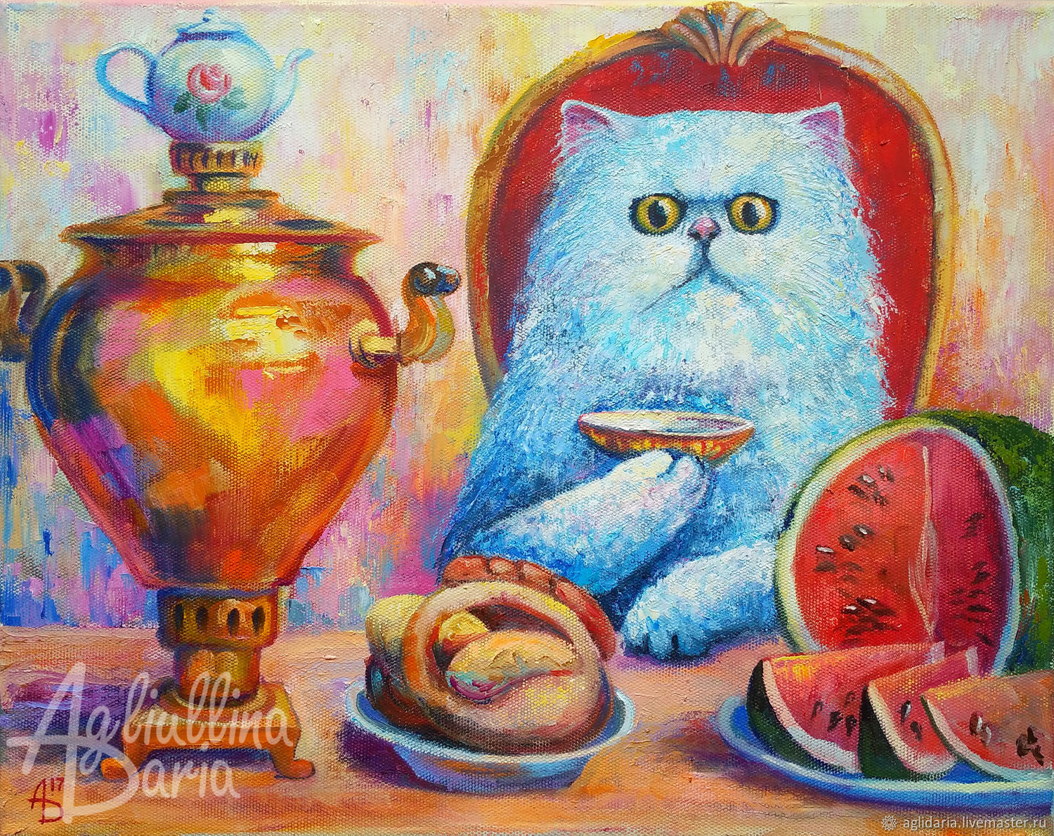 Рисунок пьем чай. Натюрморт чаепитие. Кот с самоваром. Картина чаепитие. Самовар в живописи.