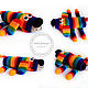 Knitted dog. Toy on hand. Stuffed Toys. GALAtoys. My Livemaster. Фото №5