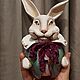  Christmas Tree Ball Rabbit with a Secret. symbol of the year. Christmas decorations. Malenkie radosti (bronven). Ярмарка Мастеров.  Фото №4
