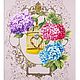 Juego de toallas de estera 'Hortensia' 3 piezas. Towels. Knitted cozy. My Livemaster. Фото №5
