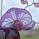 Витраж оконный: Орхидеи. Витражи. VG fantasy. Люстры, витражи.. Ярмарка Мастеров.  Фото №4