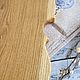 Разделочная сервировочная доска из дуба скрипка. Разделочные доски. Деревянная посуда от 'ГРАНАТ-МК' (tvorcheskay-masterskaya-granat-mk). Интернет-магазин Ярмарка Мастеров.  Фото №2