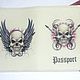 Cover for a passport, a series of 'Jolly Roger'. Passport cover. Ludmila Krishtal. My Livemaster. Фото №4