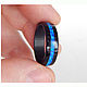 Carbon ring with blue opal. Rings. Wooden jewellery. Online shopping on My Livemaster.  Фото №2