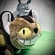 Котобус / Мой сосед Тоторо/Toy / My neighbor totoro / fluffy  catbus. Мягкие игрушки. Галина Додонова. Ярмарка Мастеров.  Фото №5
