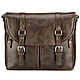 Leather bag 'Commander' (brown nappa), Men\'s bag, St. Petersburg,  Фото №1