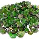 Tsavorite, tsavorite ( green garnet, vanadium grossular) Tanzania. Minerals. Stones of the World. My Livemaster. Фото №6
