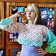 Заказать Вязаный топ. Nastya-krejzipryazhkina. Ярмарка Мастеров. . Лонгсливы Фото №3