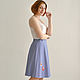 Striped skirt Chernomorochka. Skirts. Skirt Priority (yubkizakaz). Online shopping on My Livemaster.  Фото №2