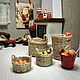 Doll Miniature Wicker Storage Baskets Set Dollhouse. Dishes for dolls. kotomka-nv. My Livemaster. Фото №5