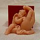 Silicone mold for soap and candles ' angel in hand', Form, Arkhangelsk,  Фото №1
