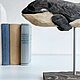 Кит из дерева Косатка черно-белая. Статуэтка. Ирина Люмти          Декор из дерева. Ярмарка Мастеров.  Фото №5