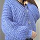 Women's knitted mohair cardigan. Cardigans. svetlana-mokrousova-romanova. Online shopping on My Livemaster.  Фото №2